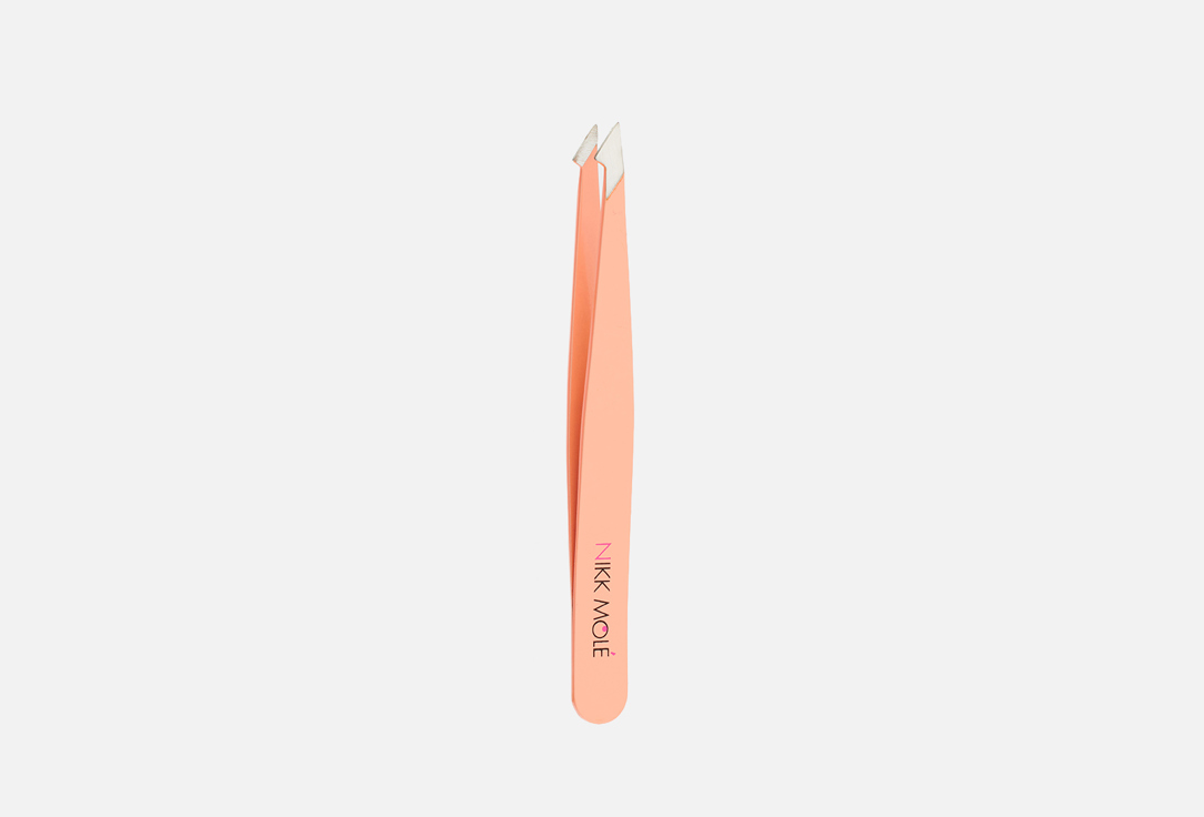 Пинцет для бровей NIKK MOLE Beveled 1 шт