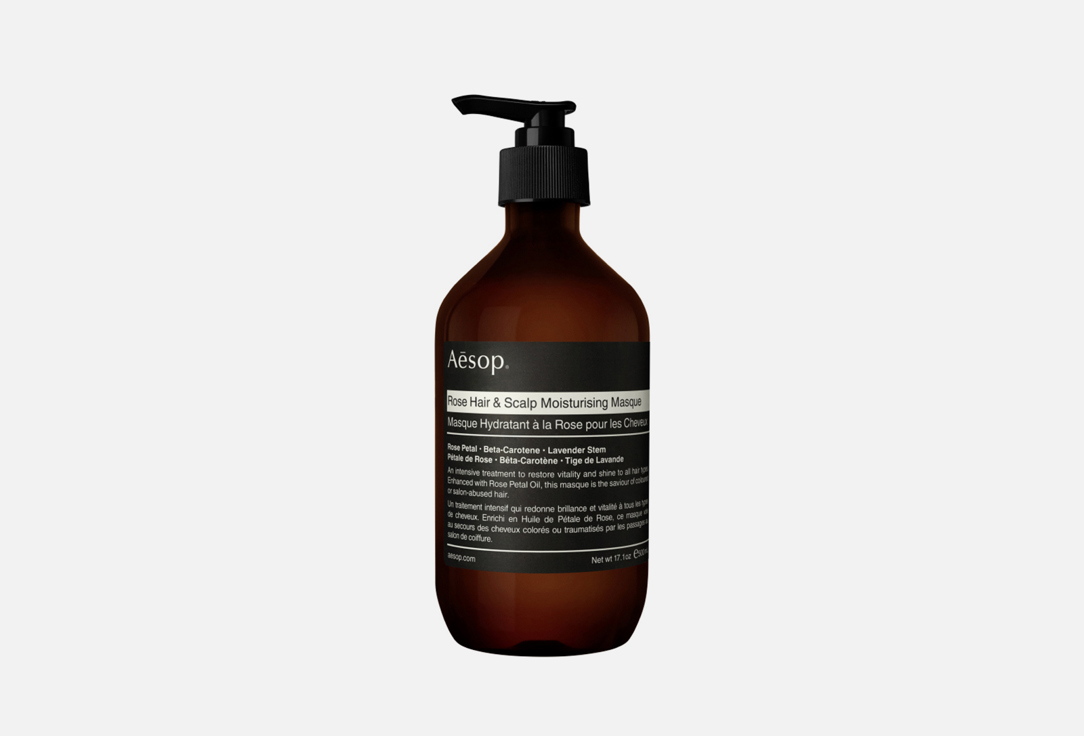 

Увлажняющая маска для волос и кожи головы AESOP, Rose Hair & Scalp Moisturising Masque 500 мл