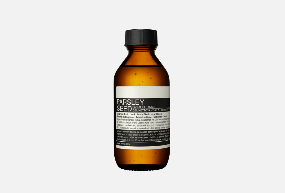 Гель для умывания AESOP Parsley Seed Facial Cleanser 100 мл aesop parsley seed anti oxidant facial hydrating cream