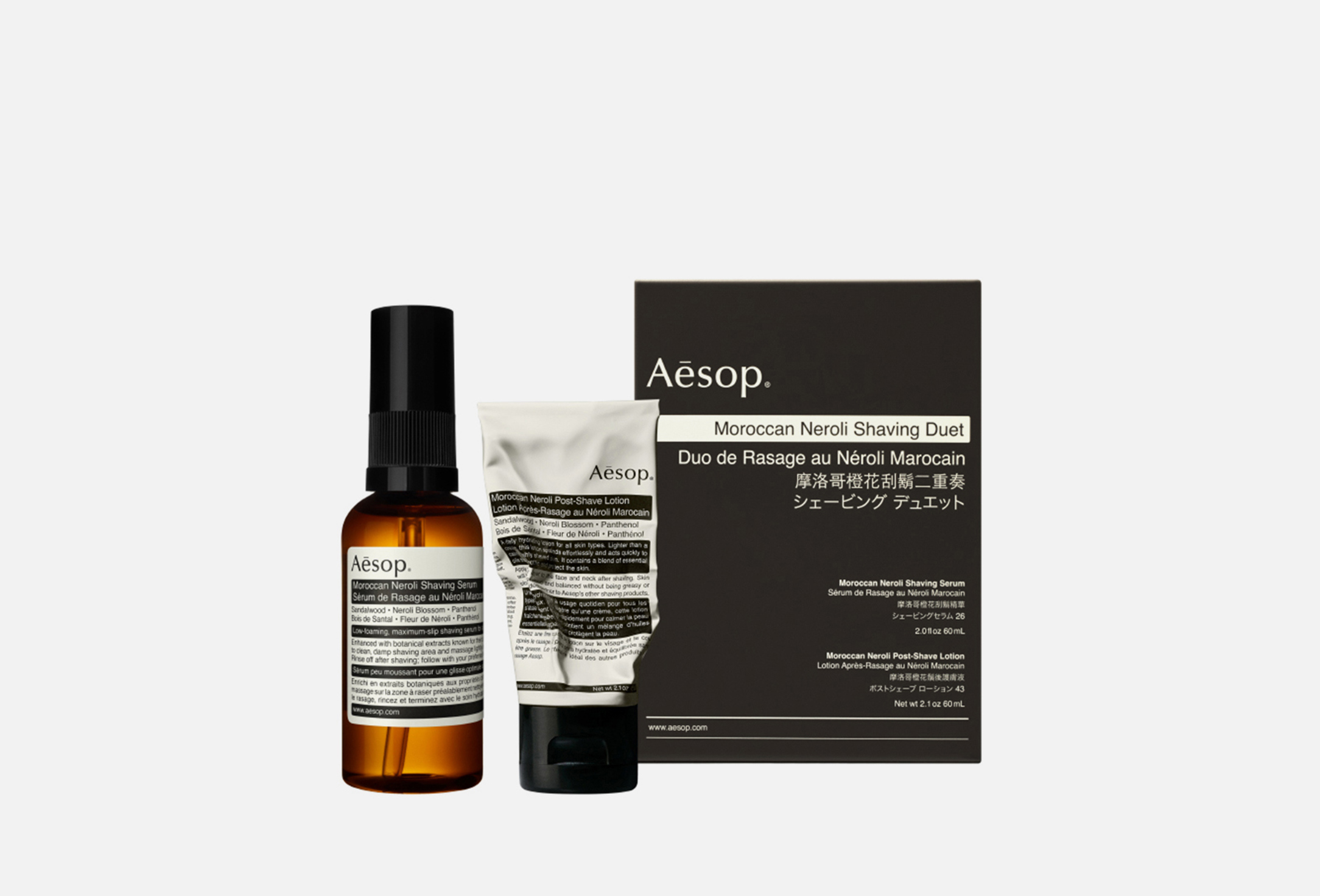 Aesop Набор средств для бритья Moroccan Neroli Shaving Duet 2 шт