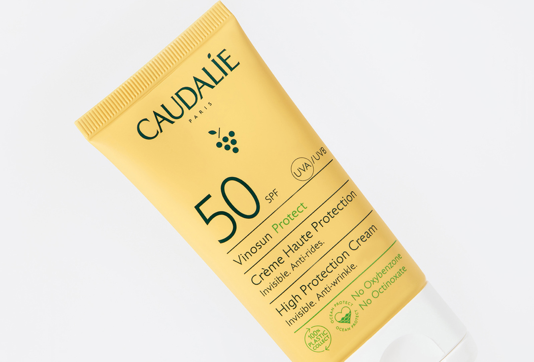 Солнцезащитный крем для лица Caudalie Vinosun High Protection Cream SPF50  