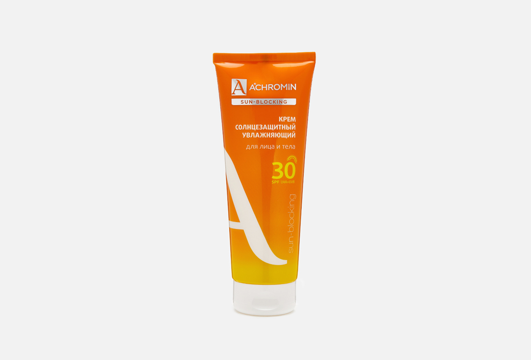 Крем солнцезащитный для лица SPF 30 ACHROMIN Sun-blocking 250 мл крем солнцезащитный для лица и тела spf30 ахромин фл 250мл