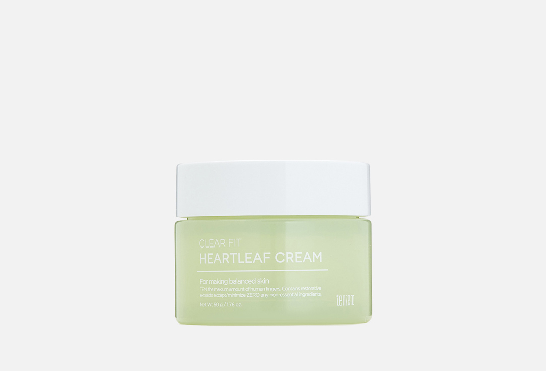 

Крем для лица TENZERO, Clear Fit Heartleaf Cream 50 г