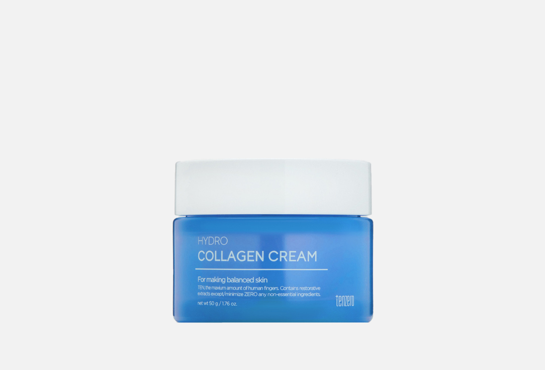 крем для лица TENZERO Hydro Collagen Cream 50 г tenzero balancing foam сleanser collagen 100мл