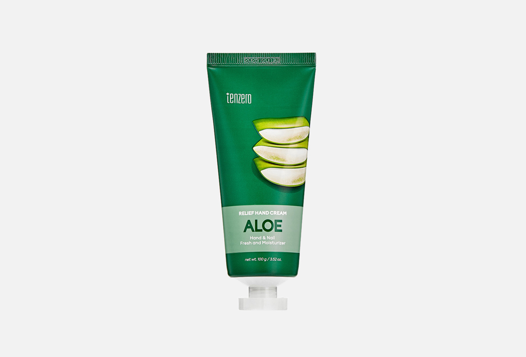 Крем для рук с экстрактом алоэ TENZERO Relief Hand Cream Aloe 100 г крем для рук с жасмином 50мл tenzero