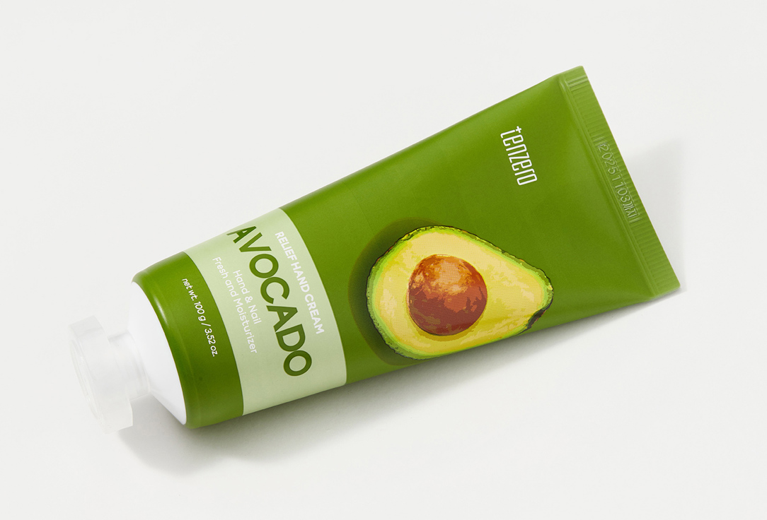 Крем для рук с экстрактом авокадо Tenzero Relief Hand Cream Avocado 
