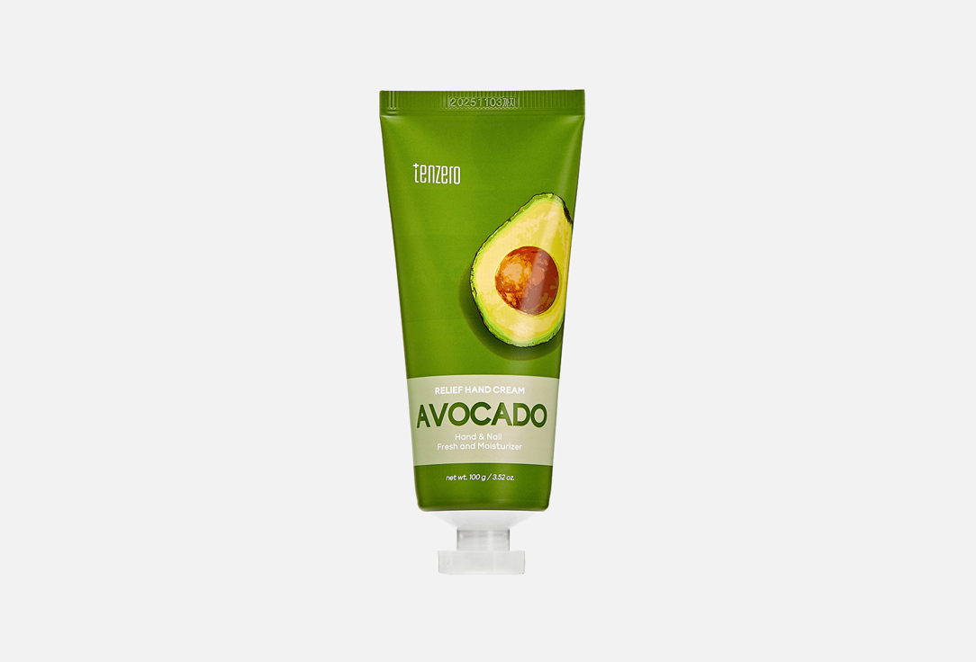 Крем для рук с экстрактом авокадо TENZERO Relief Hand Cream Avocado 100 г
