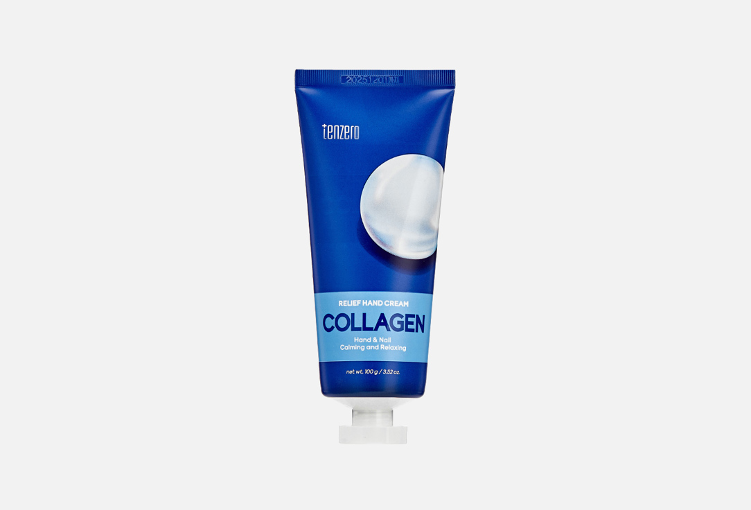 Крем для рук с коллагеном Tenzero Relief Hand Cream Collagen 