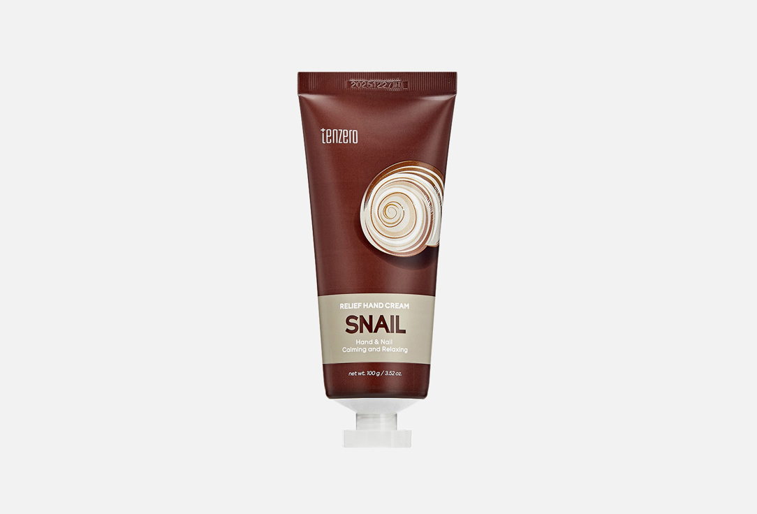 Крем для рук с муцином улитки TENZERO Relief Hand Cream Snail 100 г