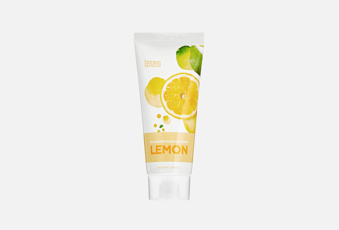 Пенка для умывания TENZERO Balancing Foam Cleanser Lemon 100 мл пенка для умывания fruit lemon