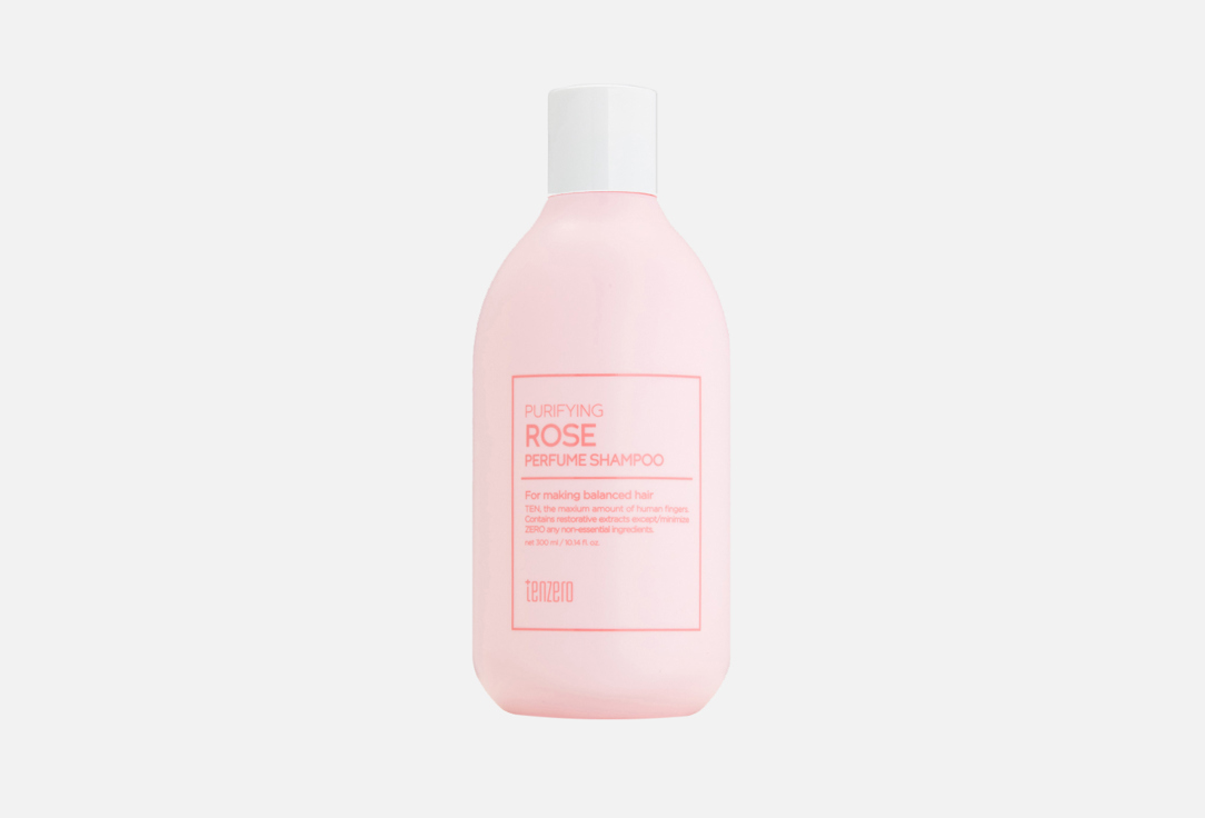 Парфюмированный шампунь  Tenzero Purifying Rose Perfume Shampoo 