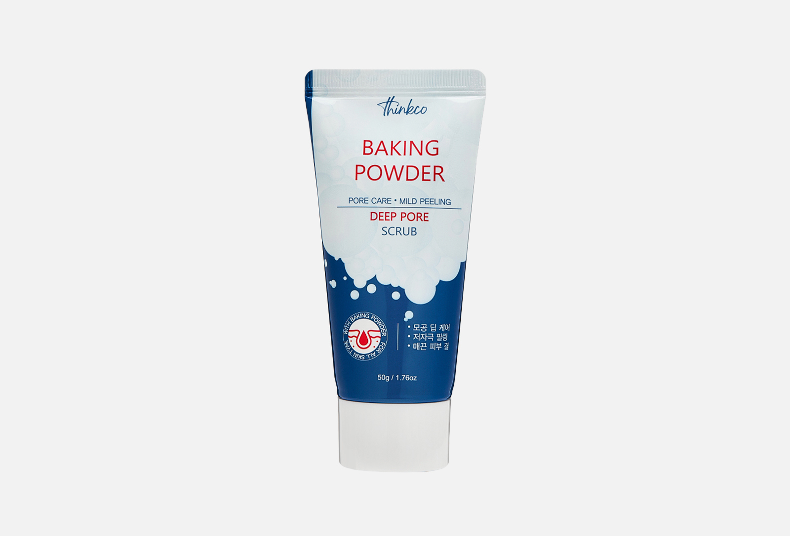 thinkco Скраб для глубокого очищения лица Baking Powder Deep Pore 50 г ...