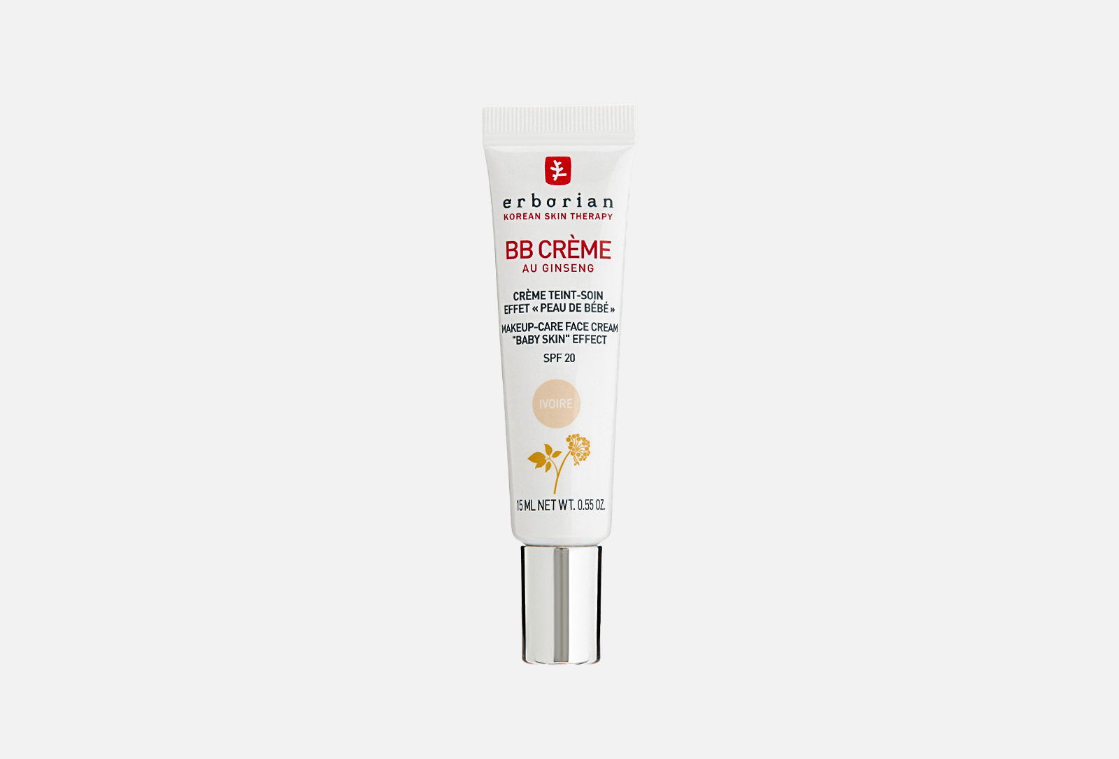 Erborian BB крем для лица SPF 20 BB Creme mini 00, Ivoire 15 мл ...