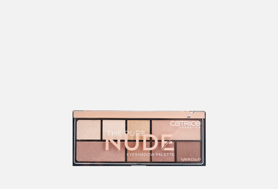 палетка теней для век makeup obsession nude is the new nude 13 г Палетка теней для век CATRICE The Pure Nude 9 г