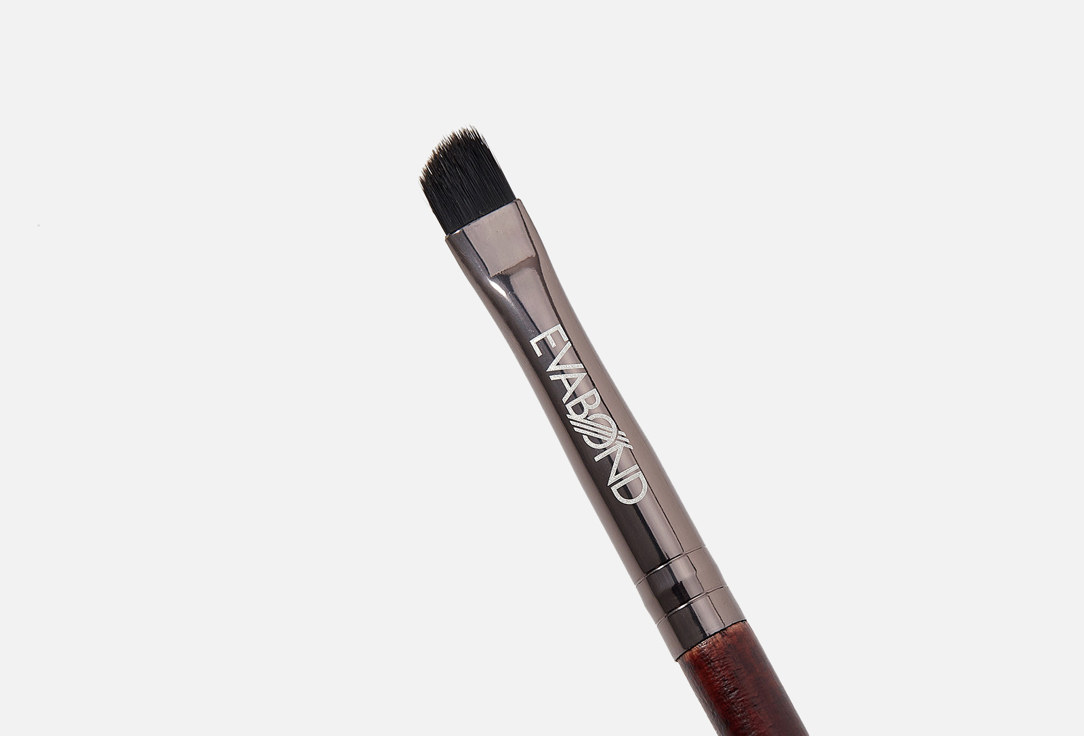 Кисть для макияжа бровей Evabond Eyebrow make-up brush bevelled 