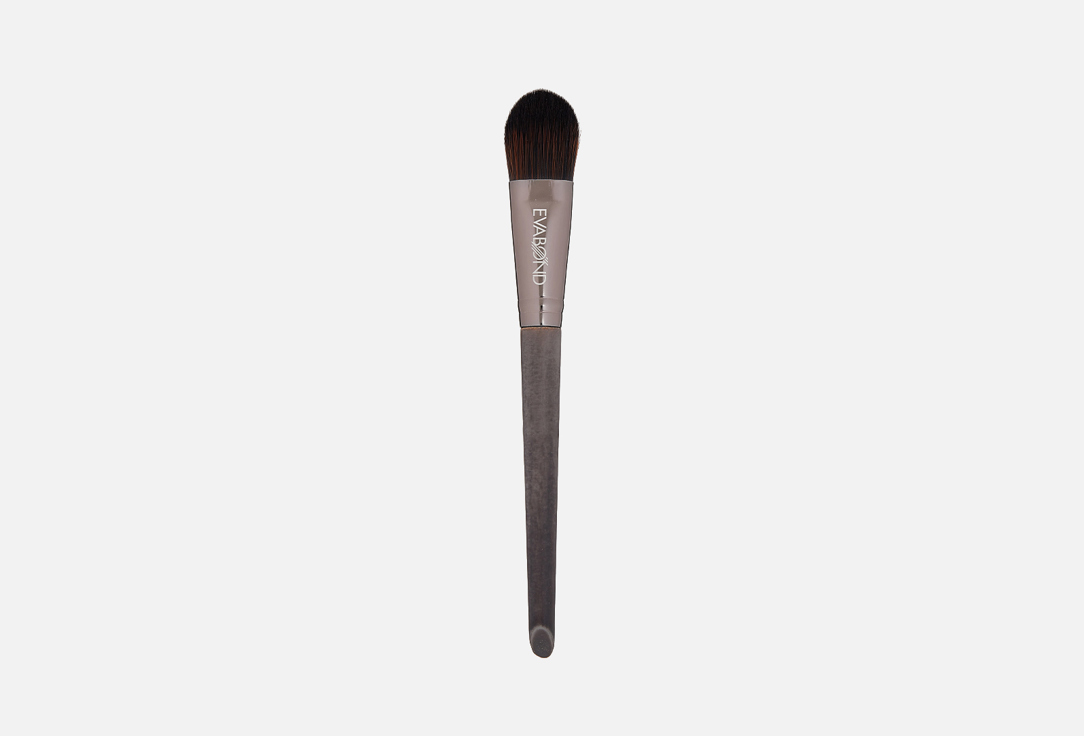 Кисть для тонального крема Evabond Make-up brush for foundation cream flat 