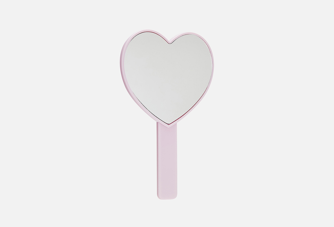 Зеркало FOR ME BY GOLD APPLE Hand mirror pink heart 1 шт