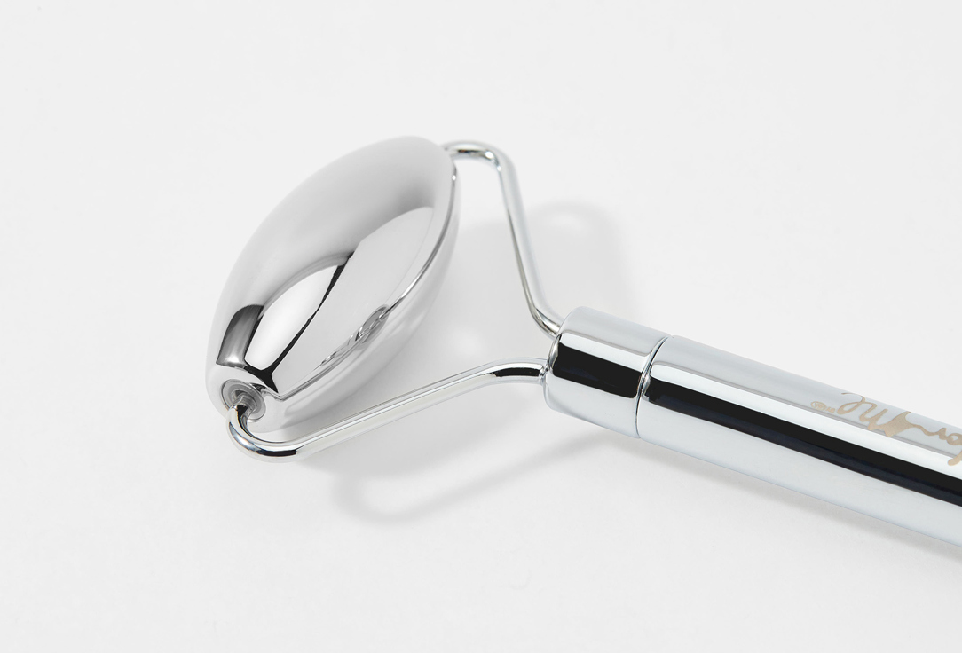 Двухсторонний массажер-роллер для лица и тела FOR ME by gold apple Double-sided steel facial roller 