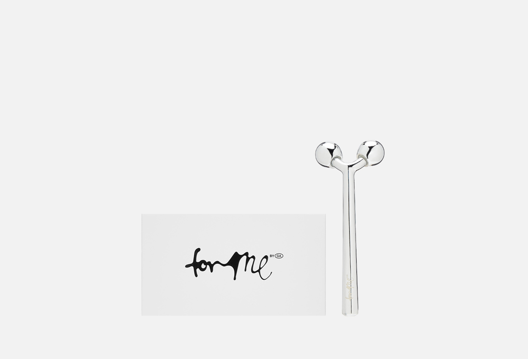 Изображение товара Массажер-роллер для лица и тела steel от gold apple с лимфодренажем