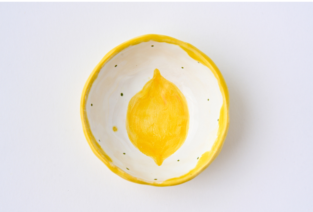 Керамический соусник ODARYADARYA Лимон, 8 см 1 шт сферический соусник