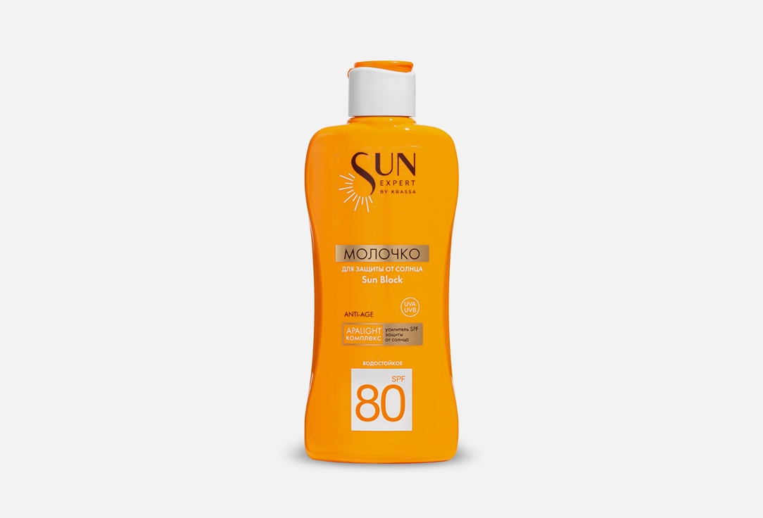 

Молочко для тела SPF 80 KRASSA, Sun Block 180 мл