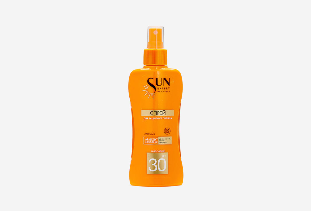 Спрей для тела SPF 30 KRASSA Spray for sun protection 180 мл спрей для тела spf 60 krassa spray for sun protection 180 мл