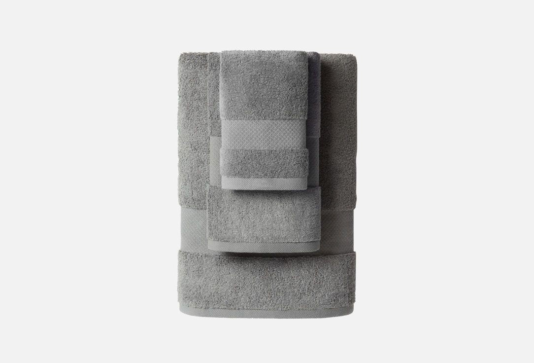 Комплект полотенец MG HOME Темно-серый 1 шт комплект стульев хаг темно серый серый