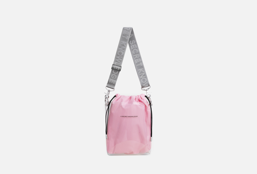 Сумка тоут A SECRET KNOWLEDGE Glassy Tub Medium Нежно-розовый мешок 1 шт фетровая сумка тоут ярко розовый