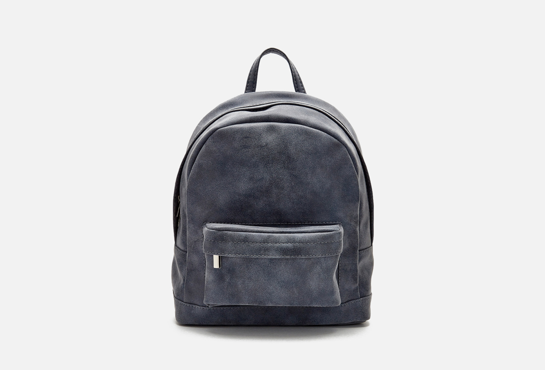 Изображение товара Рюкзак из эко-кожи LOKIS с двумя отделениями и карманом на молнии, синий