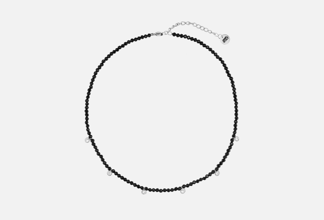 колье mr Колье MR&MRS WOLF Black spinel necklace with pendants 1 шт