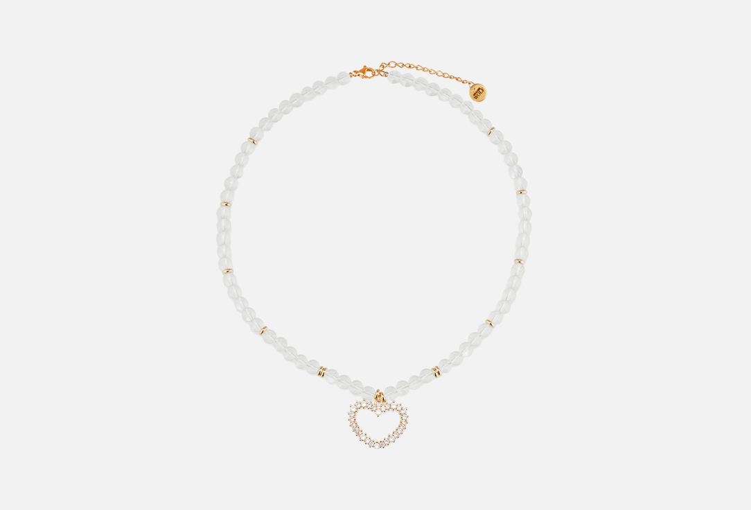 Изображение товара Ожерелье Mr&Mrs Wolf Transparent necklace with a pendant in the shape of a heart