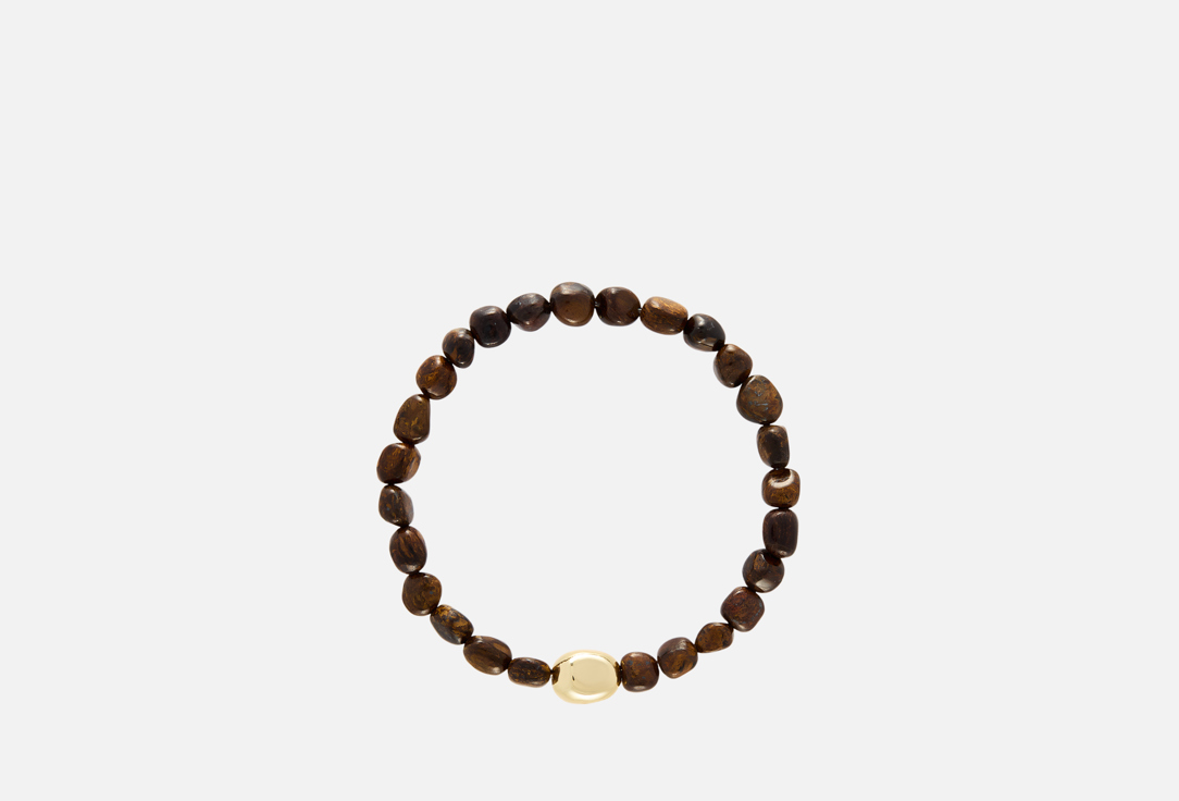 

Браслет MR&MRS WOLF, Bronzite men's bracelet 1 шт