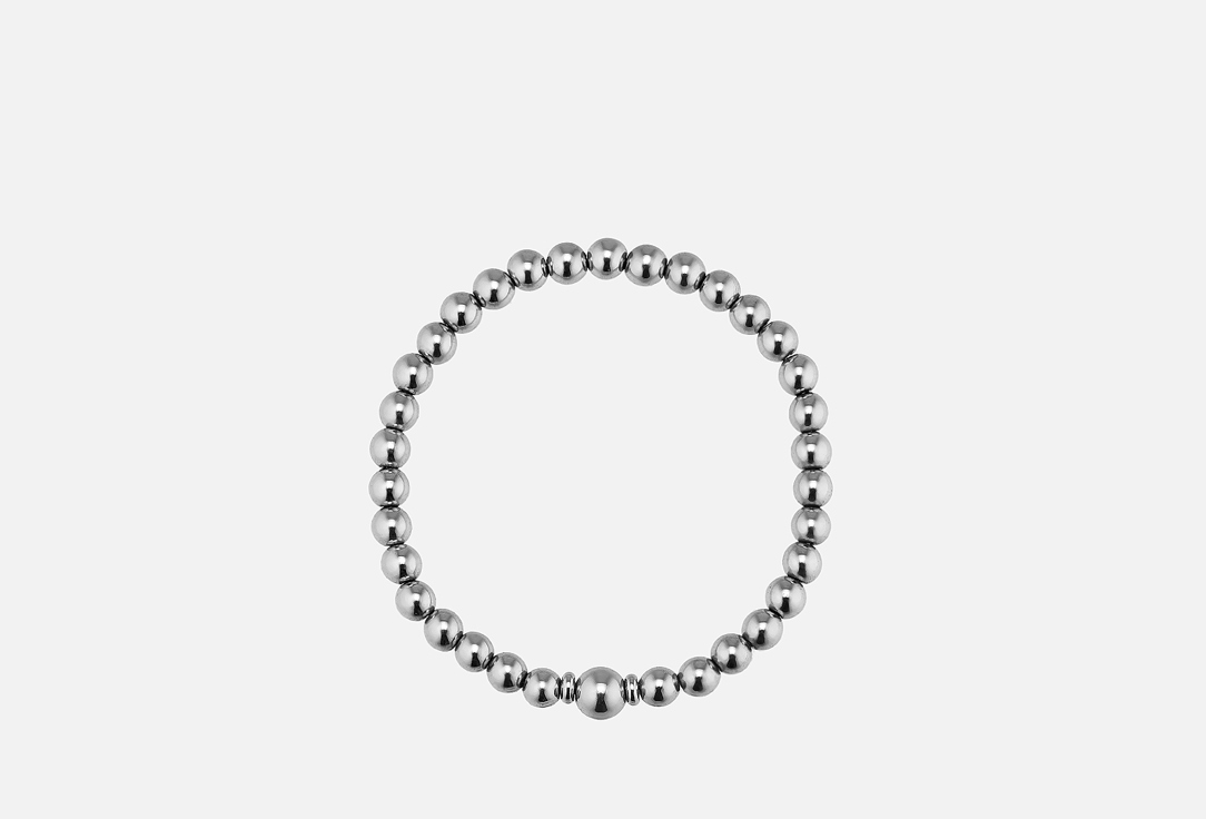 Изображение товара Браслет Mr&Mrs Wolf Men's bracelet made of round hematite