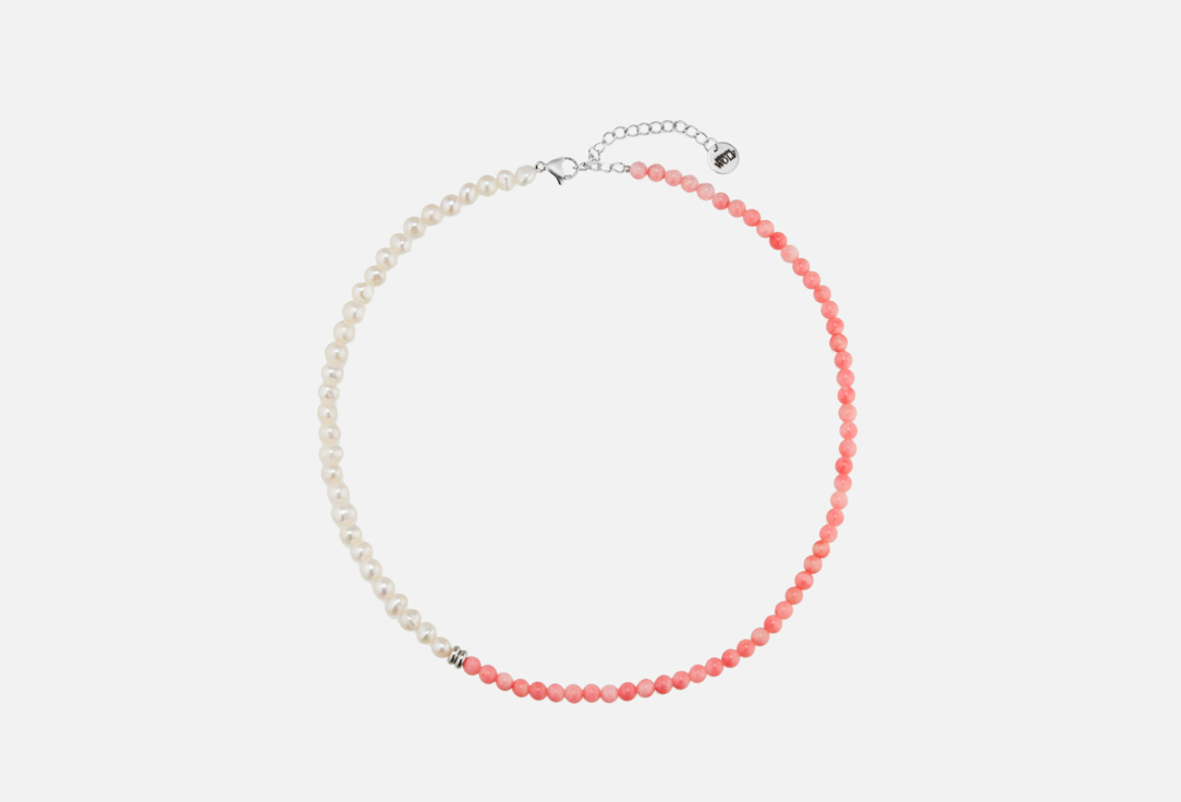 Колье MR&MRS WOLF Pearl and coral necklace 1 шт