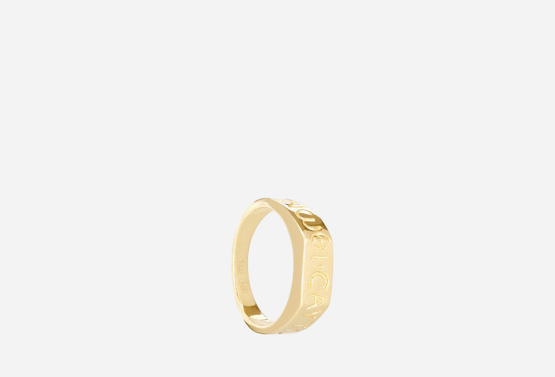 Кольцо серебряное NÁNA EGO 18 мл кольцо в полированной бронзе р 18 цвет без цвета