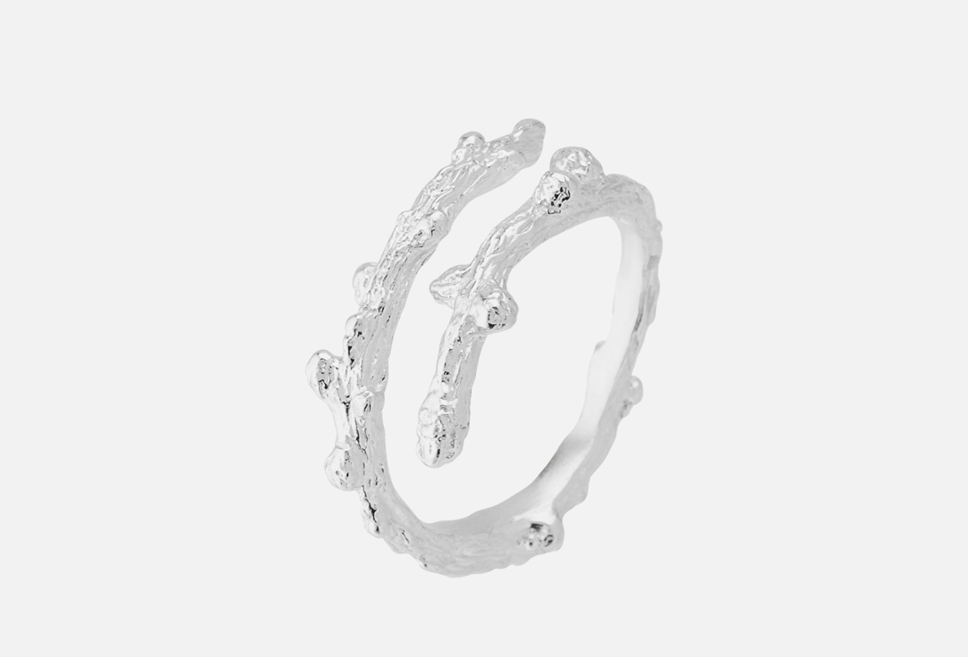 Кольцо серебряное SHU-SHA Веточка Лиственницы кольцо серебряное shu sha облепиха o s размер