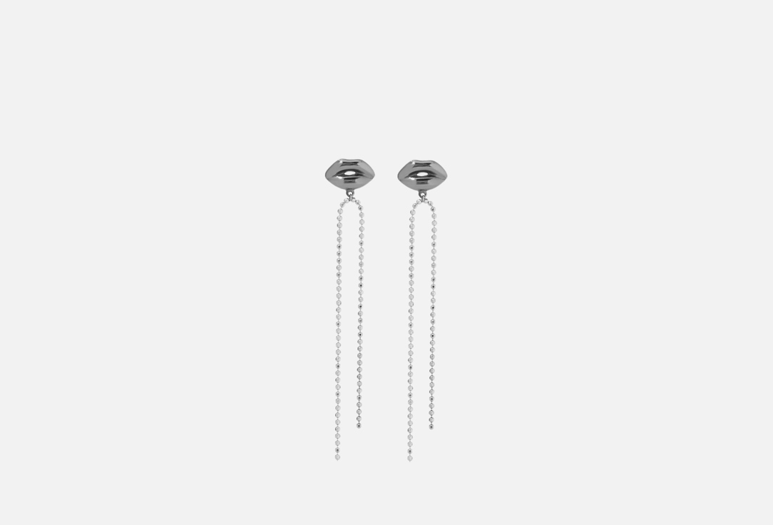 Изображение товара Серьги серебряные Sbleskom цепочки Поцелованная