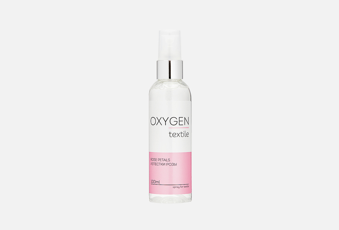 Парфюмированная вода для глажки OXYGEN HOME Rose petals 100 мл вода для глажки oxygen home textile lavender 450 мл