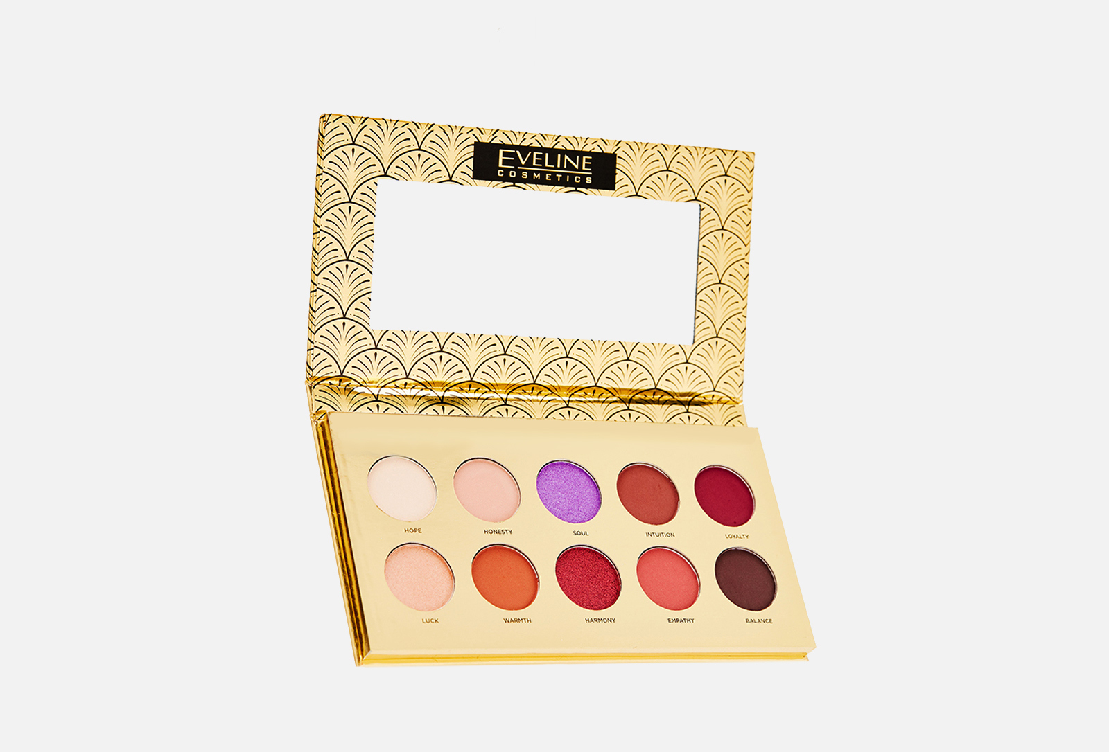 Eveline Тени для век Eyeshadow Palette Harmony 10 г — купить, цена в Москве