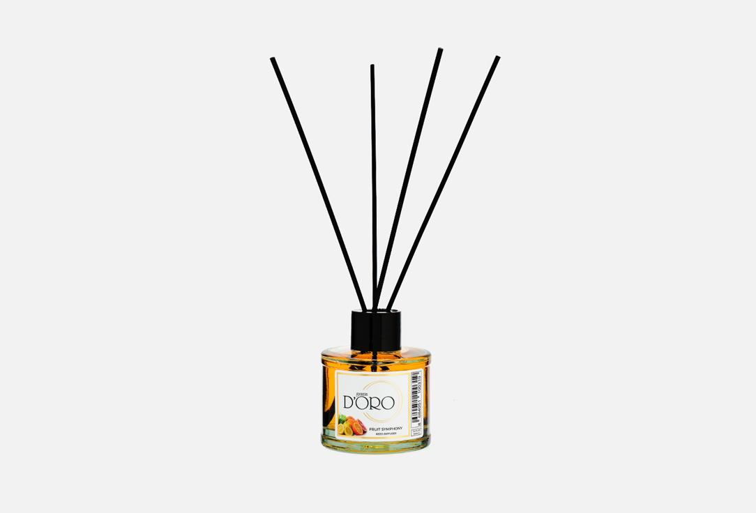 Изображение товара Аромадиффузор Gamma D'oro Fruit Symphony с фибровыми палочками 100 мл