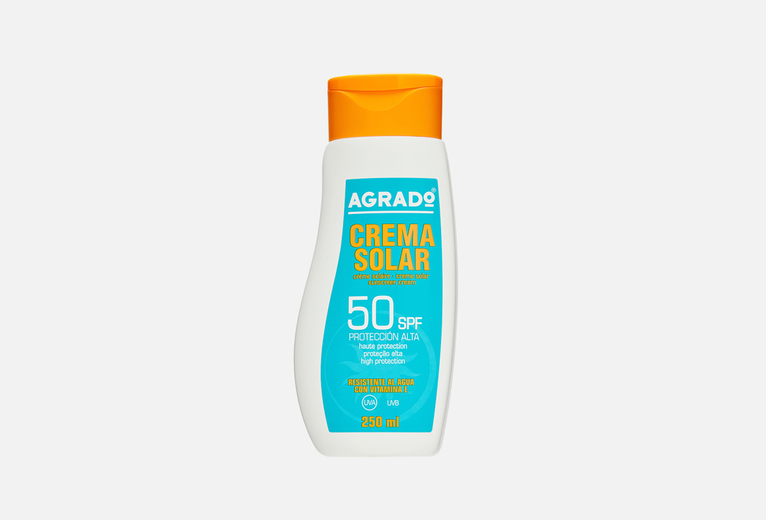 Солнцезащитный крем для тела SPF50+ AGRADO  SUN CREAM 