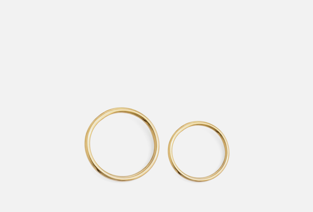 Изображение товара Сет серебряных фаланговых колец LUTA Sparkling для женщин