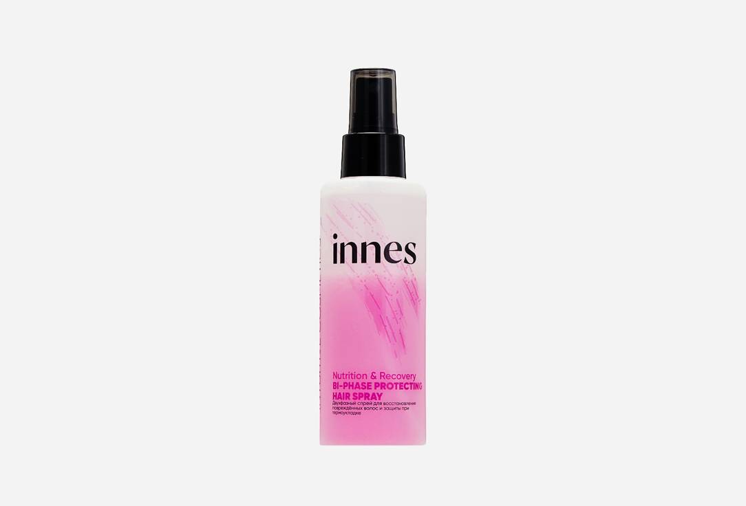 Термозащитный спрей для волос INNES Nutrition&recovery protection 