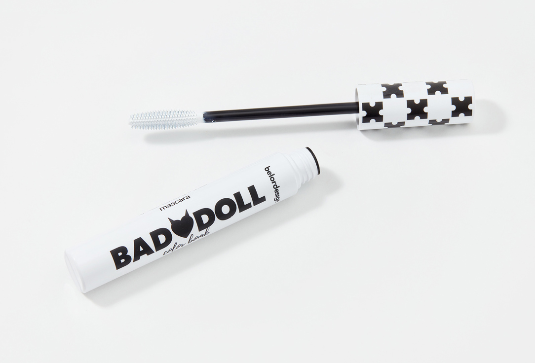 Тушь для ресниц Belor Design Bad Doll Color volume mascara белый