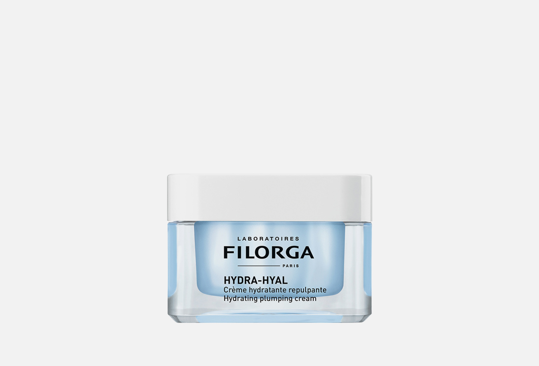 filorga набор hydra hyal крем для увлажнения и восстановления объема 50 мл мезо маска разглаживающая маска придающая сияние коже 30 мл в подарок Крем для увлажнения и восстановления FILORGA Hydrating plumping cream 50 мл