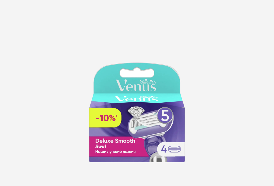 Кассеты для бритья Gillette Venus Extra Smooth Swirl 