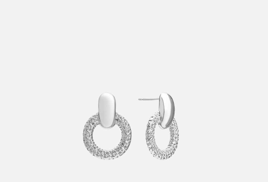 Изображение товара Серьги Sparkle Point Felice S пусеты с родиевым покрытием для женщин