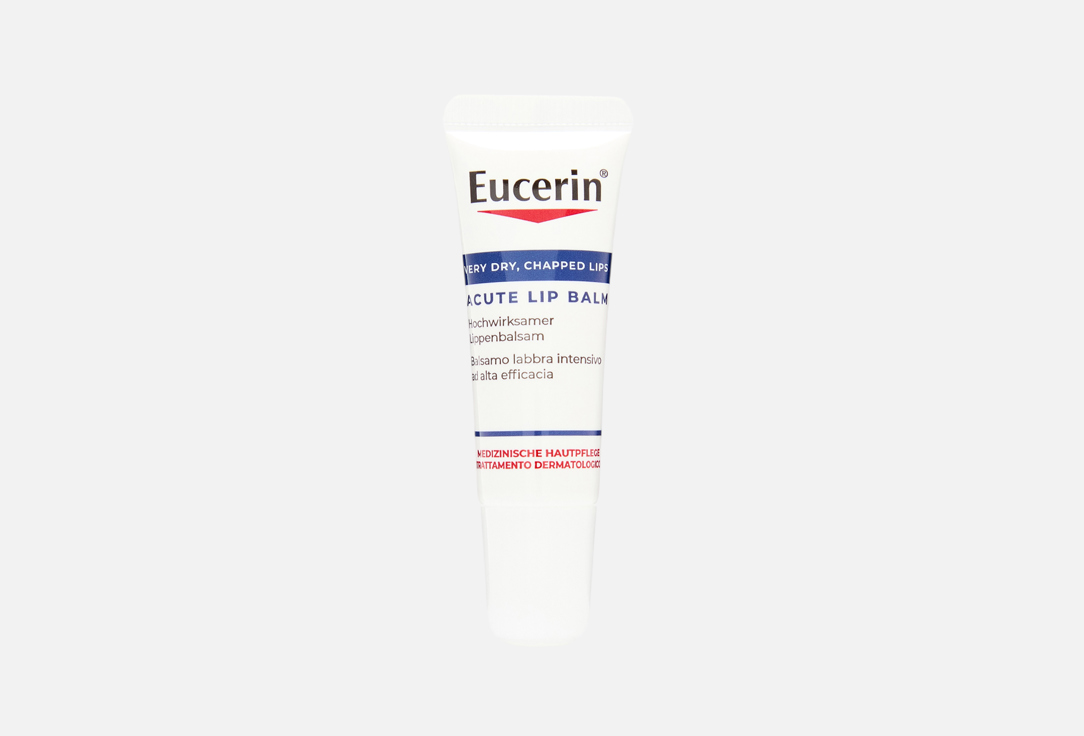 

Успокаивающий и увлажняющий бальзам для губ EUCERIN, Acute 10 мл