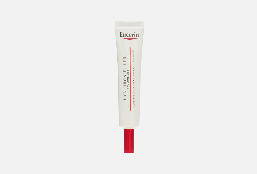 Антивозрастной крем для ухода за кожей вокруг глаз SPF 15 EUCERIN Hyaluron-Filler and Volume-Lift 15 мл