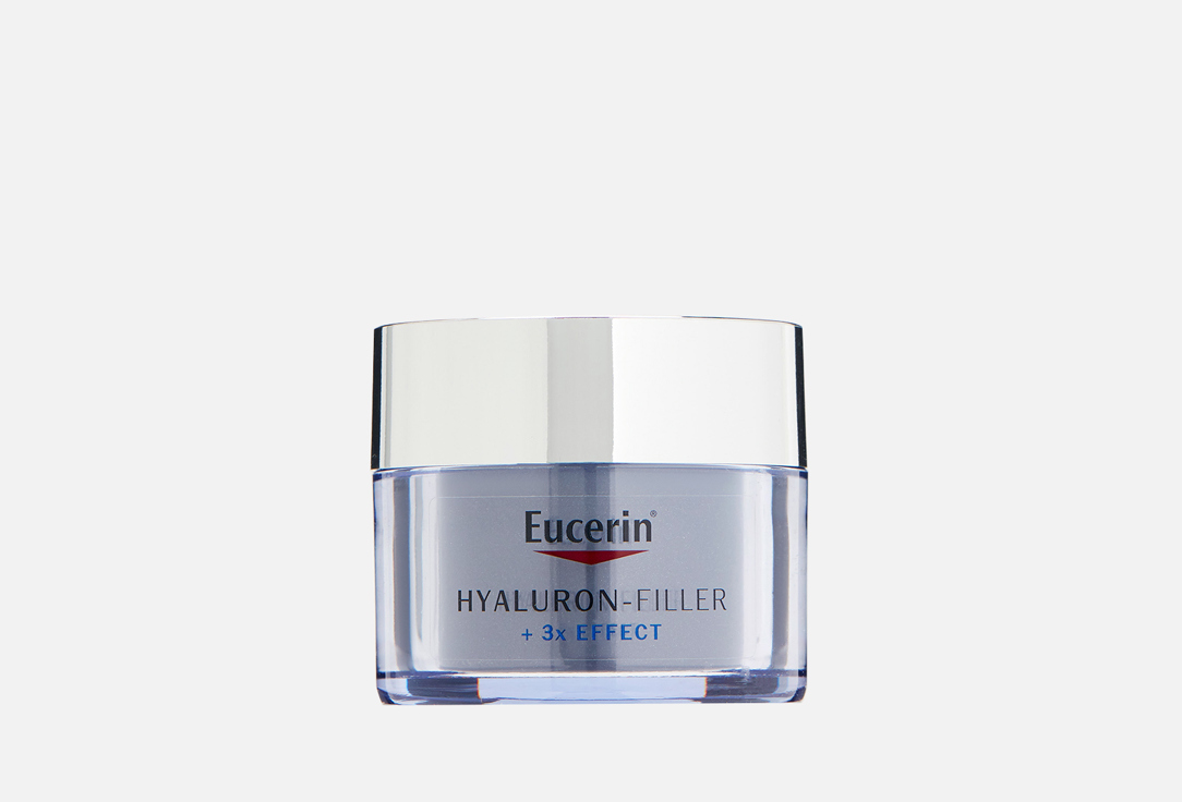 Ночной антивозрастной крем для ухода за кожей EUCERIN Hyaluron-Filler 50 мл крем успокаивающий anti rotungen eucerin эуцерин 50мл